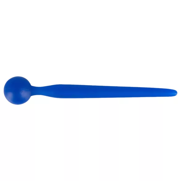 Dilator Sperm Stopper - varpos dilatorius su rutuliuku - silikonas - mėlynas