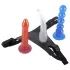 You2Toys - prisegamas dildo rinkinys - spalvotas