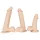 You2Toys - Europos mylėtojas - dildo su sėklidėmis - vidutinis (natūralios spalvos)