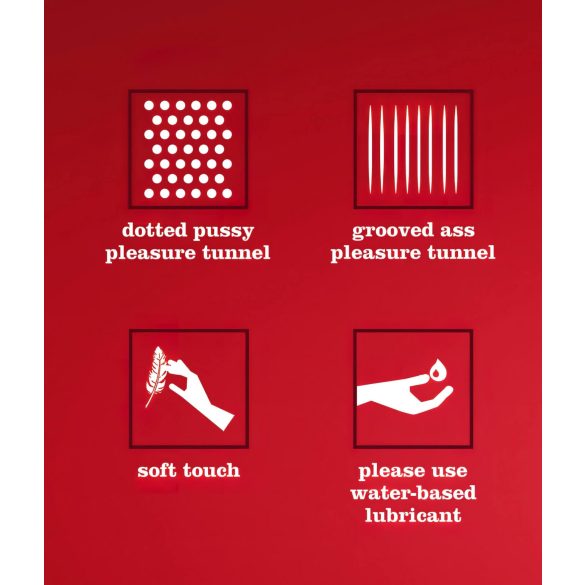 You2Toys - realistiška užpakaliuko masturbatorius - kūno spalvos