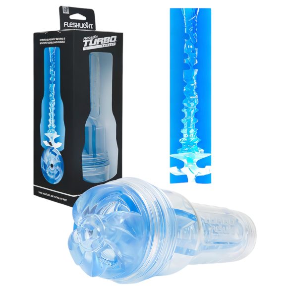 Fleshlight Turbo Thrust - masturbatorius su siurbimu - mėlynas