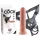King Cock - diržinis dildo - 20 cm - kūno spalvos