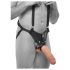 King Cock Strap-on 11 - tuščiaviduris strap-on dildo su diržais (28 cm)
