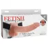Fetish Strap-on 9 - prisegamas dildo - natūralios spalvos