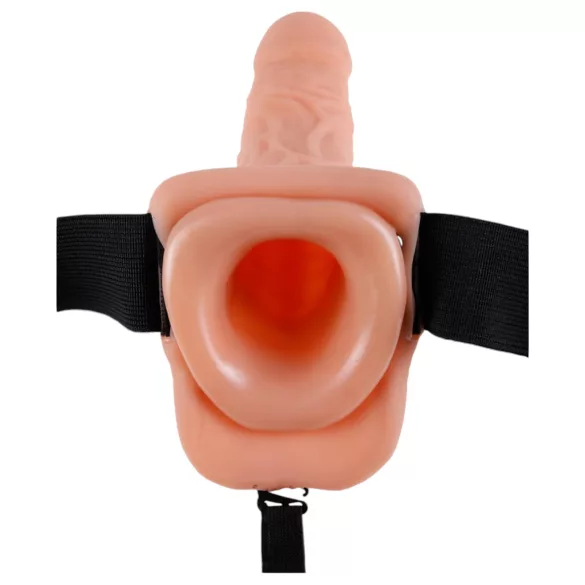 Fetish Strap-on 9 - prisegamas dildo - natūralios spalvos