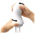 TENGA Flex - masturbatorius vyrams - juodas