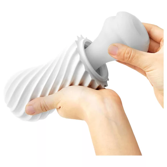 TENGA Flex - masturbatorius vyrams - juodas