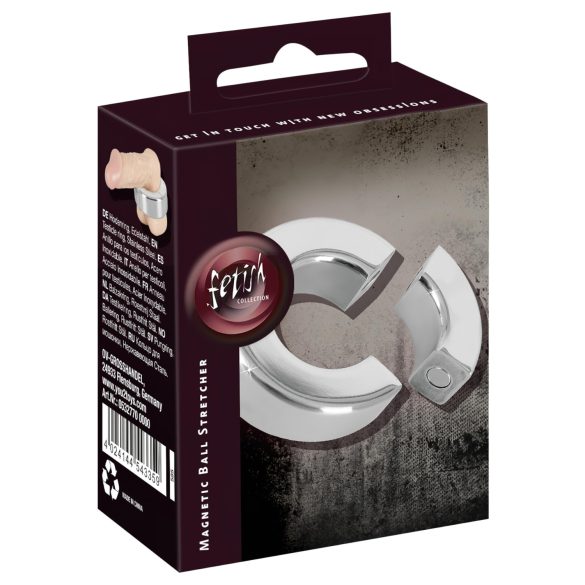 Sextreme - vyriškas sėklidžių žiedas su magnetu ir tempiklis 341g