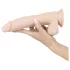 Nature Skin - prilimpantis, realistiškas dildo (natūralus, vidutinis)