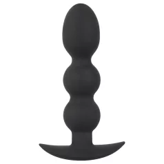  Black Velvets - sunkus analinis kaištis su kamuoliuku 145g - juodas