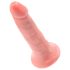 King Cock 5 dildo (13 cm) - natūralus