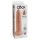 King Cock 9 - tikroviškas dildo (23 cm) - natūrali spalva