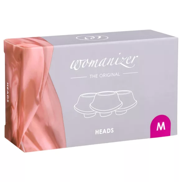 Womanizer Classic M - antgalių rinkinys - violetinė - 3 vnt