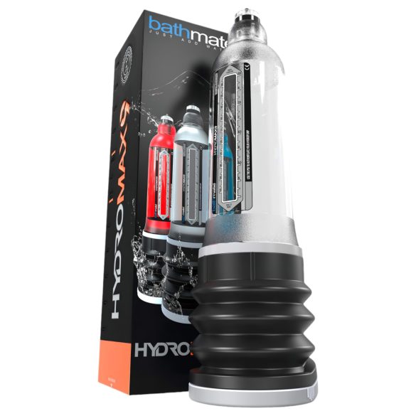 Bathmate Hydromax9 - hidraulinė penio pompa - permatoma
