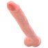 King Cock 14 išraiškingas didelis dildo (35cm) - natūralus