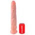 King Cock 14 išraiškingas didelis dildo (35cm) - natūralus