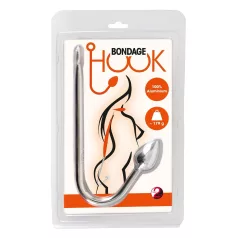 You2Toys - analinis kabliukas - aliuminis 179g - sidabrinis