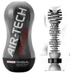 TENGA Air-Tech Squeeze Strong - siurbimo masturbatorius (juodas)   TENGA Air-Tech Squeeze Strong - siurbimo masturbatorius (juodas)