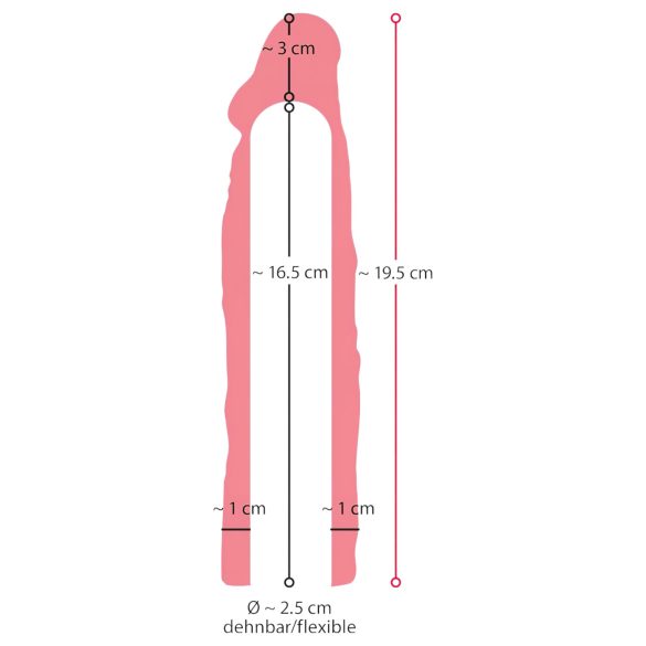 Nature Skin - penio mova prailginimui, pastorinimui - 19,5 cm