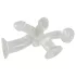 Crystal Clear - analinis dildo rinkinys - 3 dalys - permatomas