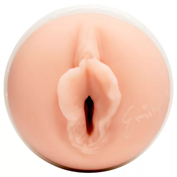 Fleshlight Emily Willis Squirt - realistiška dirbtinė vagina (natūrali spalva)