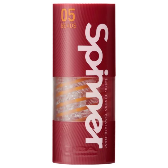 TENGA Spinner Beads - permatomas malonumas (skaidrus)