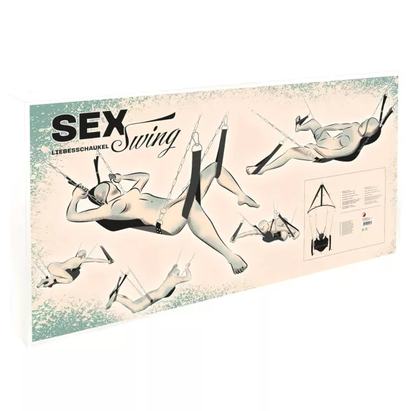 You2Toys - sekso sūpynės - juoda