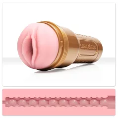   Fleshlight GO ištvermės treniruoklis „Lady“ - kompaktiška vagina (rožinė)
