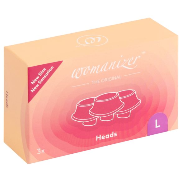 Womanizer L - siurbimo antgalių rinkinys - didelis - violetinė - 3 vnt