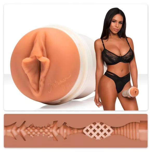Fleshlight - masturbatorius - realistiška makštis - kūno spalvos