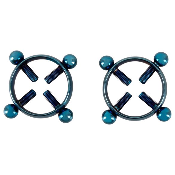 Bad Kitty - spenelio papuošalas su sriegiu - mėlynas