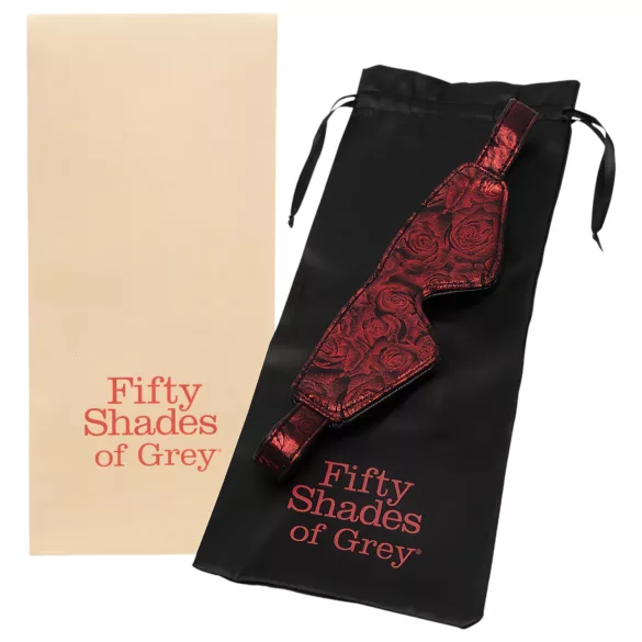 Fifty Shades of Grey - akių kaukė - juoda/raudona