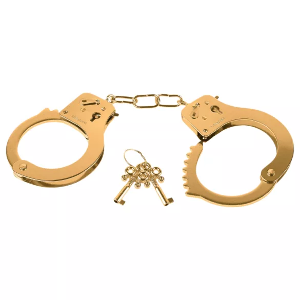 Pipedream - Fetish Fantasy - metaliniai antrankiai (auksiniai)