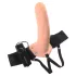 Pipedream - Fetish Strap-On 8 - prisegamas, tuščiaviduris vibratorius (natūralios spalvos)