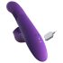 Fantazija Jai – 3 viename traukiantis vibratorius su šildymo funkcija (violetinis)