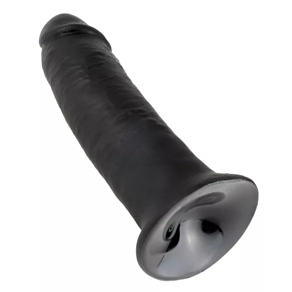 King Cock - dildo su siurbtuku - juodas - 25 cm
