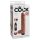 King Cock 10 - tikroviškas purškiantis dildo (25 cm) - natūralus