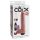 King Cock 11 - realistiškas purškiantis dildo (28cm) - natūralus