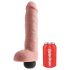 King Cock 11 - realistiškas purškiantis dildo (28cm) - natūralus
