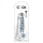 King Cock Clear 8 - dildo su sėklidėmis ir siurbtuku - permatomas 20 cm