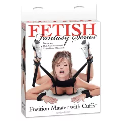 Fetish Position Master - BDSM surišimo rinkinys - juodas