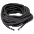 Fetish Silk Rope - shibari vergavimo virvė - 10 m - juoda