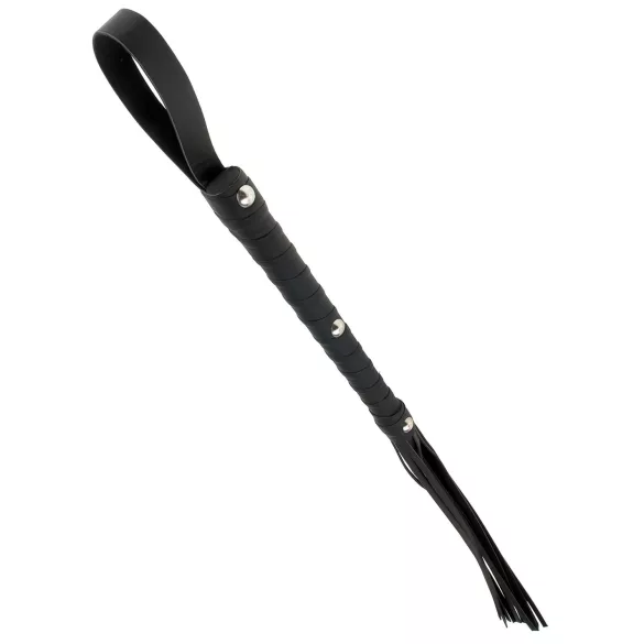 Fetish Fantasy Deluxe - botagėlis su 9 juostelėmis - juodas 65 cm