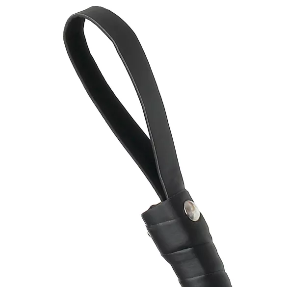 Fetish Fantasy Deluxe - botagėlis su 9 juostelėmis - juodas 65 cm