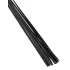 Fetish Fantasy Deluxe - botagėlis su 9 juostelėmis - juodas 65 cm