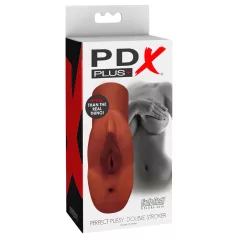   PDX - masturbatorius vyrams - dvipusis, realistiškas - rudas