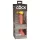 King Cock Elite 6 - vibratorių su siurbtuku (15 cm) - kūno spalvos