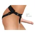 King Cock Elite - strap-on diržas pradedantiesiems - juoda