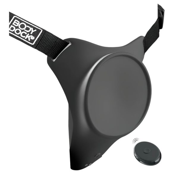 Body Dock - G taško strap-on dildo - silikoninis - 7 colių