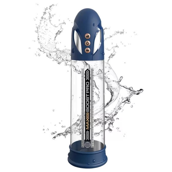 Pipedream - Pump Worx - automatinė penio pompa (mėlyna)